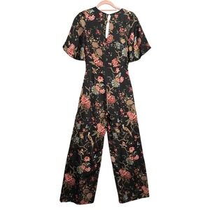 H&M Black Floral Jumpsuit‎